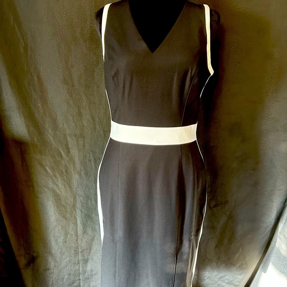 White House black market black and white dress - Picture 2 of 4